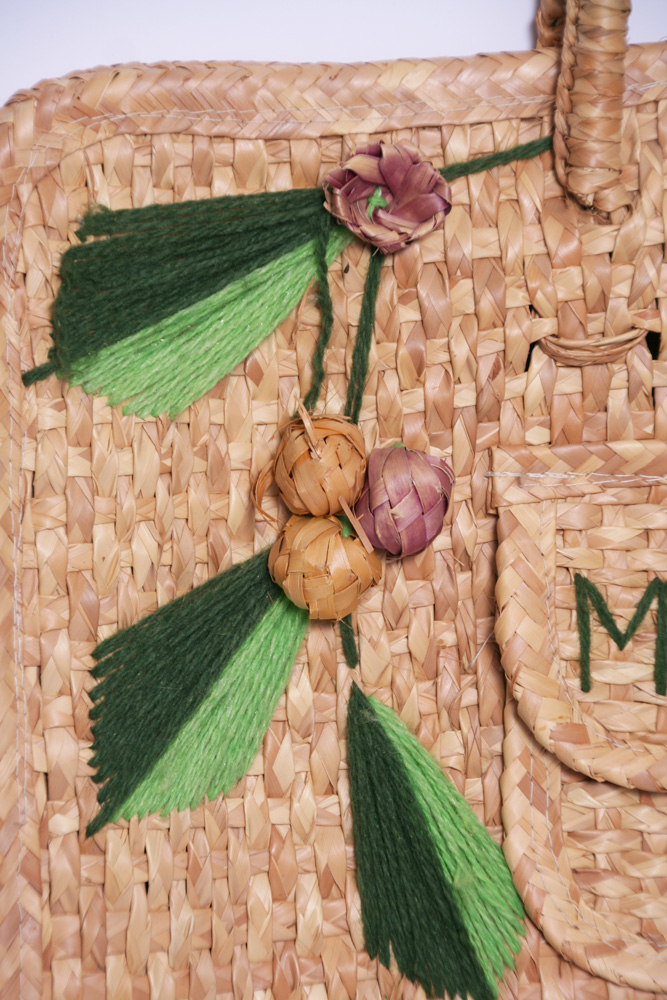 Pair of Vintage Woven Bags 