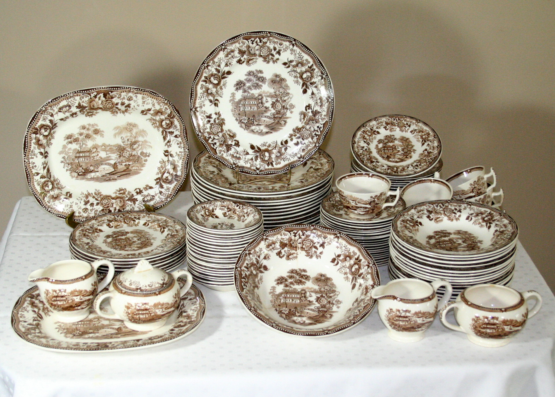 Royal Staffordshire Fine Bone China in "Tonquin" Pattern