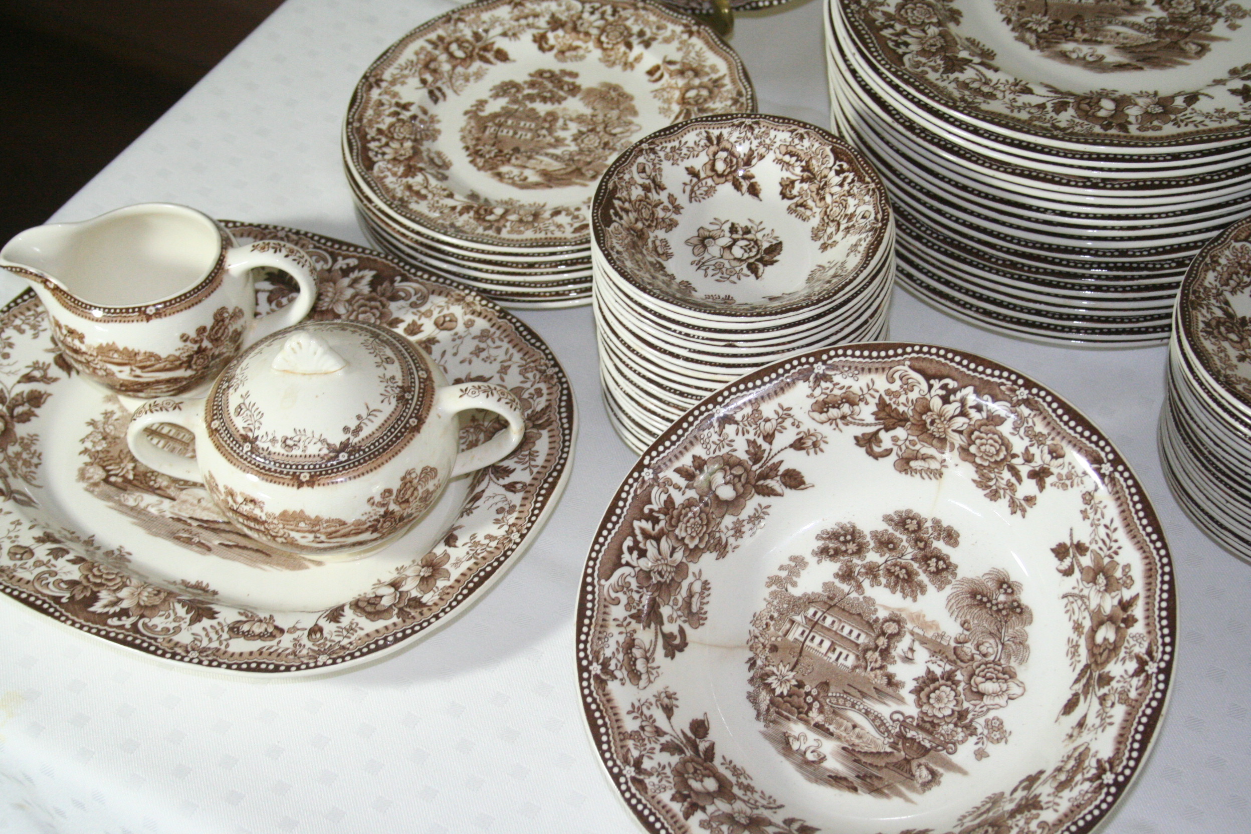 Royal Staffordshire Fine Bone China in "Tonquin" Pattern