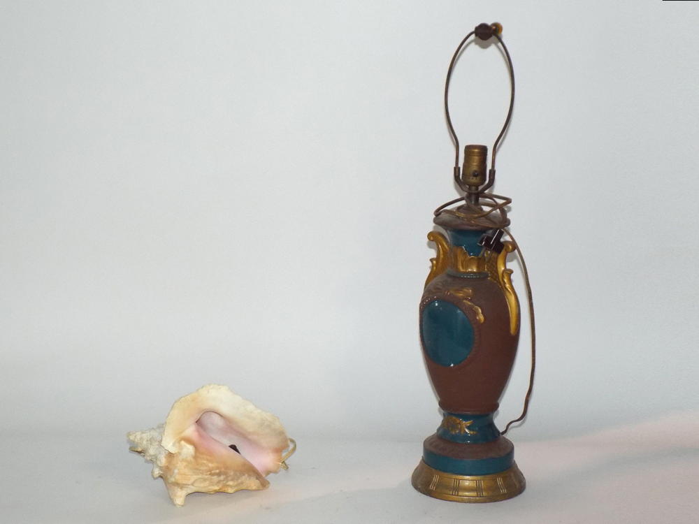 Vintage Lamp and Shell