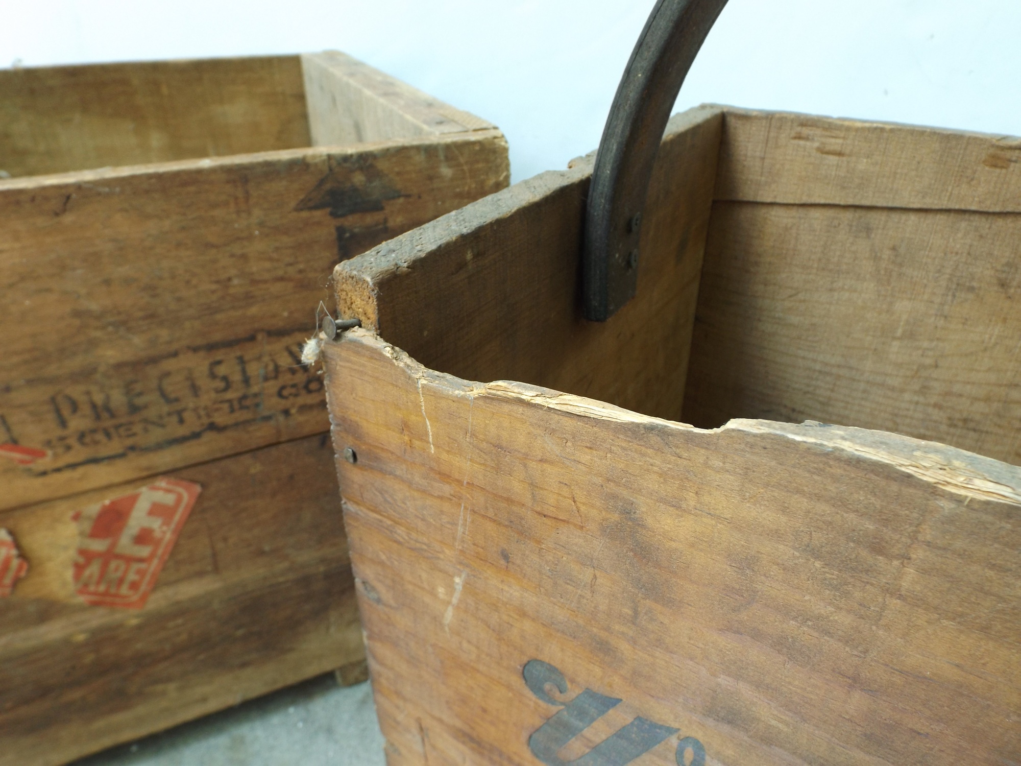 Old Wooden Crates