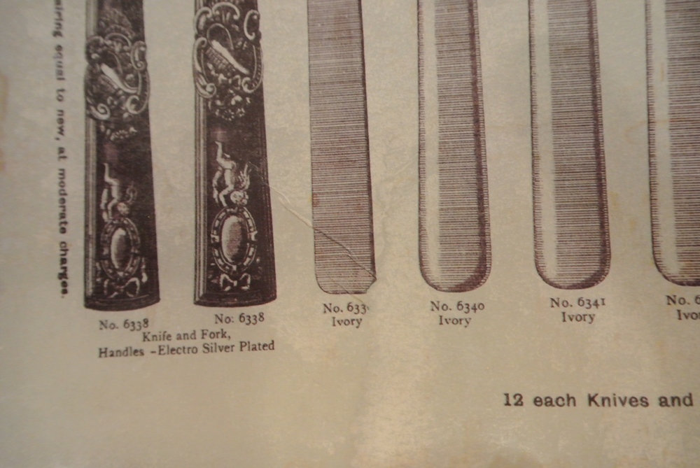 Lenox Flatware and Glass Tray Showing Vintage Patterns