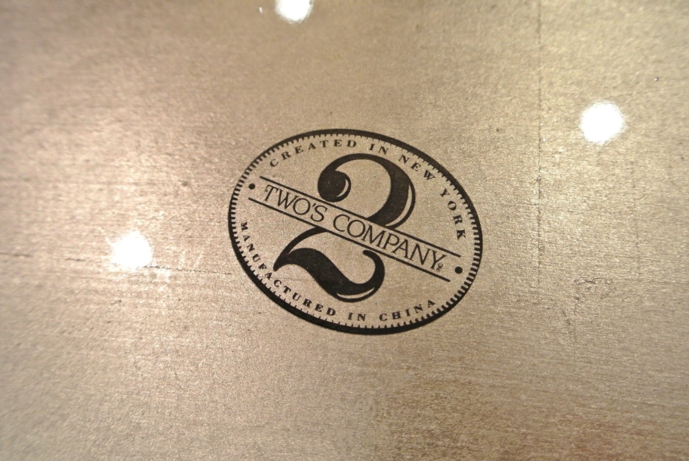 Lenox Flatware and Glass Tray Showing Vintage Patterns