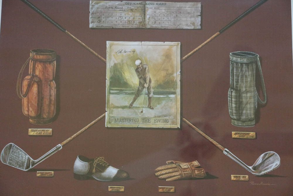 "Mastering the Swing" Golf Print
