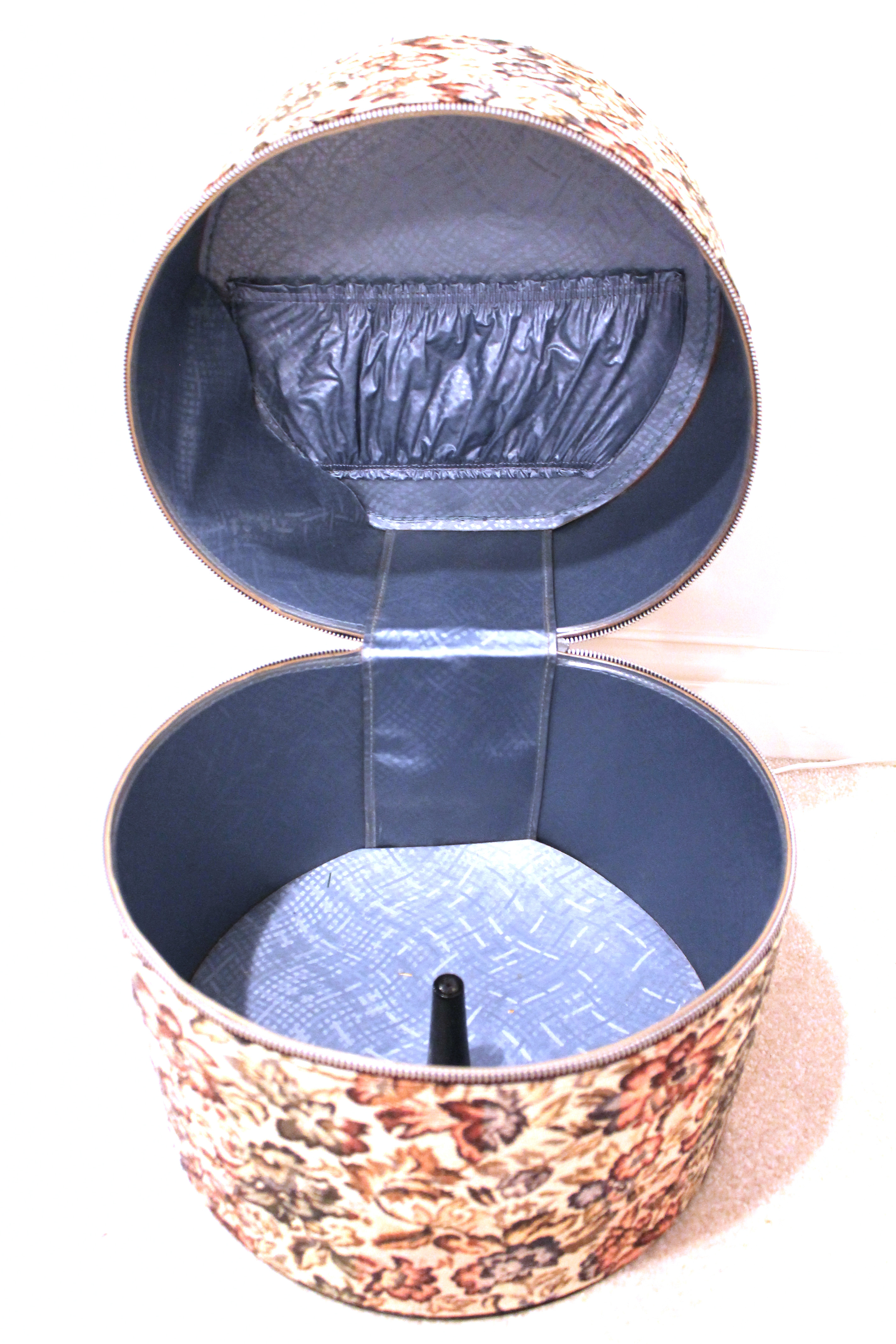 Vintage Wig Case and Portable Salon Hair Dryer