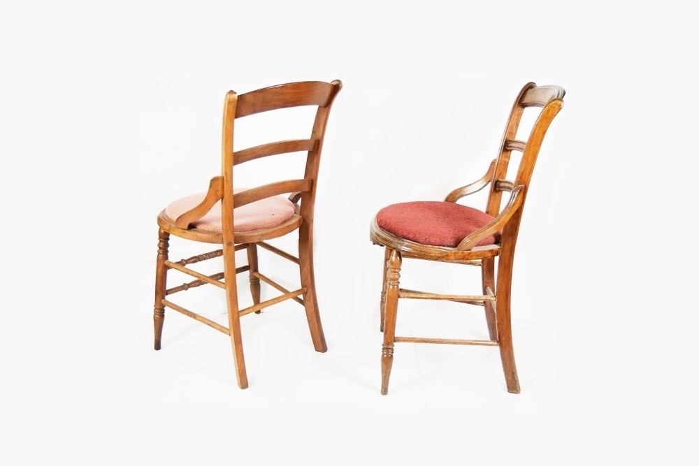 A Pair of Eastlake Side Chairs 