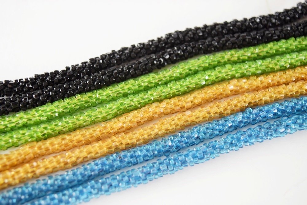 Vintage Beaded and Tasseled Necklaces (Four)