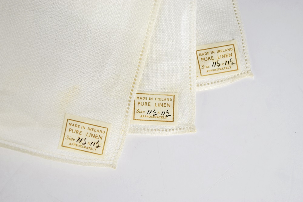 Dozens of Beautiful Women's Vintage Handkerchiefs, Many in Linen