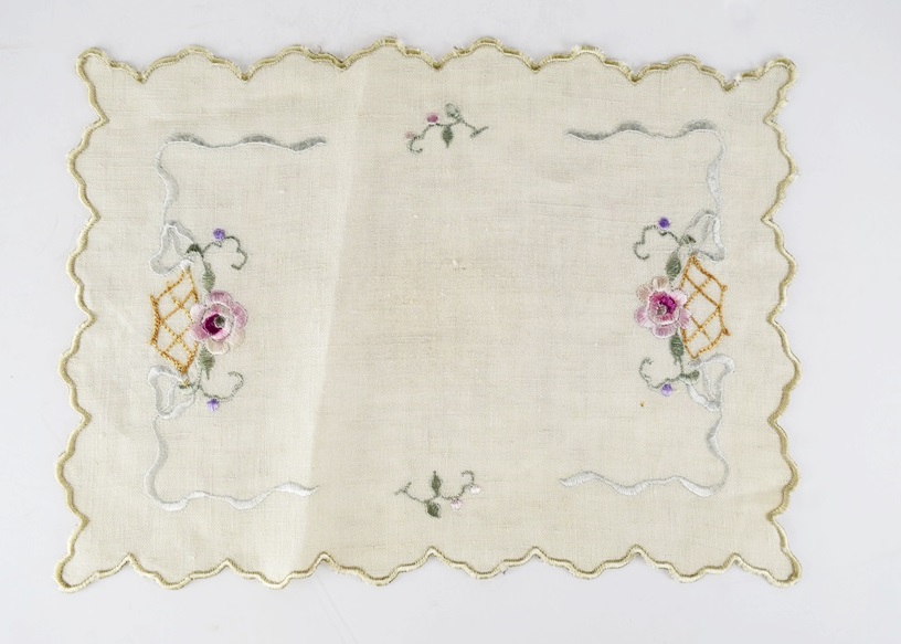 A Generous Array of Vintage Embroidered Linen Items