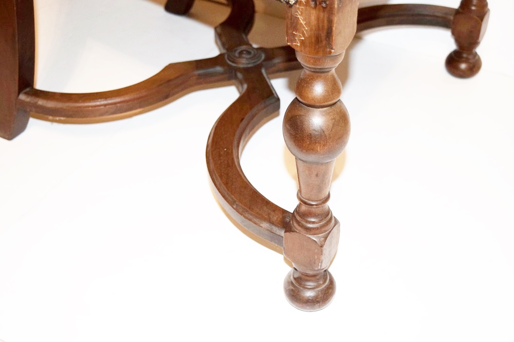 A Vintage Armchair (1930s) Richly Carved in the Jacobean Style