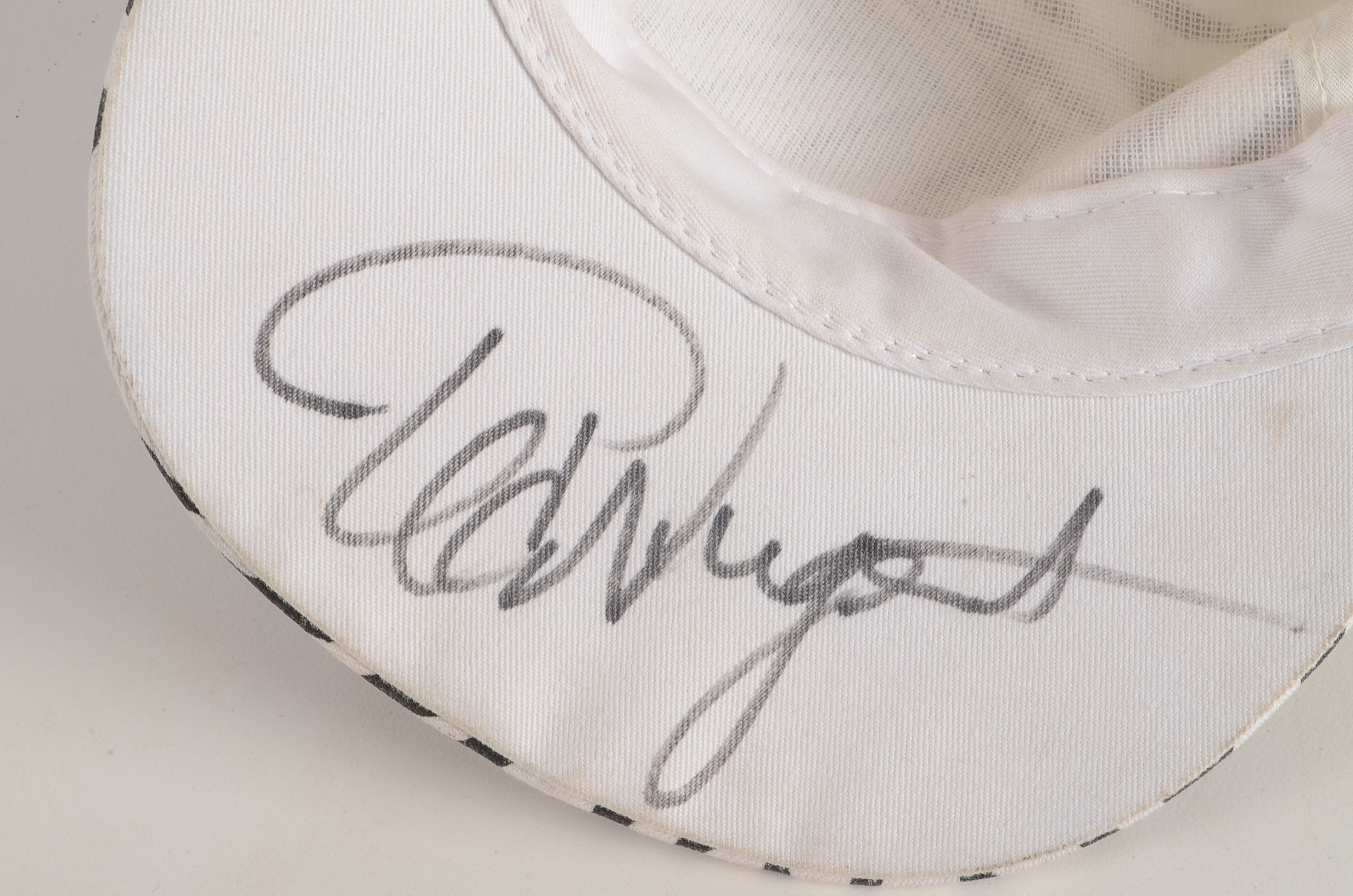 Signed Ted Nugent Hat and Vintage Liquor Bottles