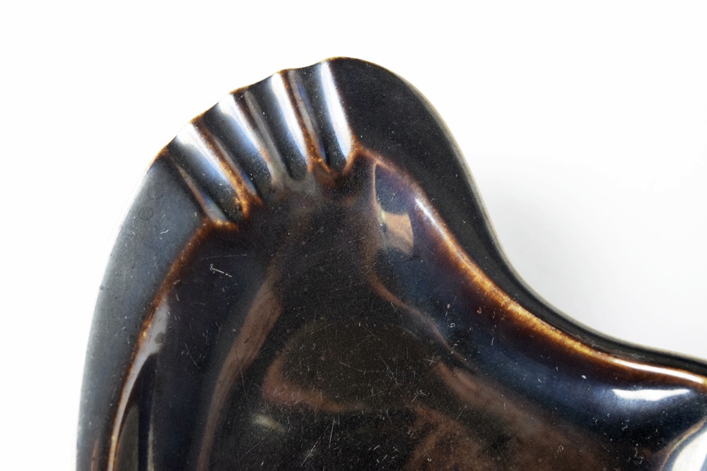 Three Rookwood Ash Receivers in Dark Nubian Glaze, 1957