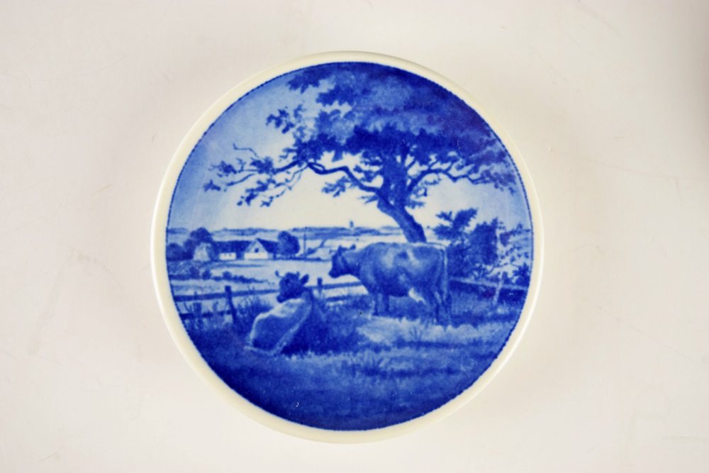 Royal Copenhagen Dish and Butter Pats