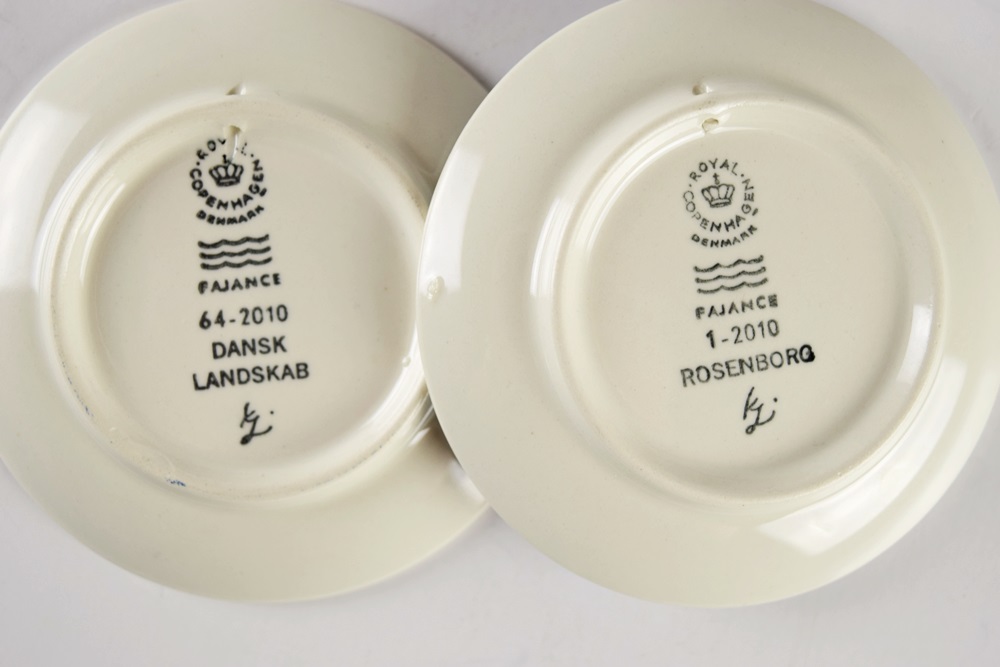 Royal Copenhagen Dish and Butter Pats