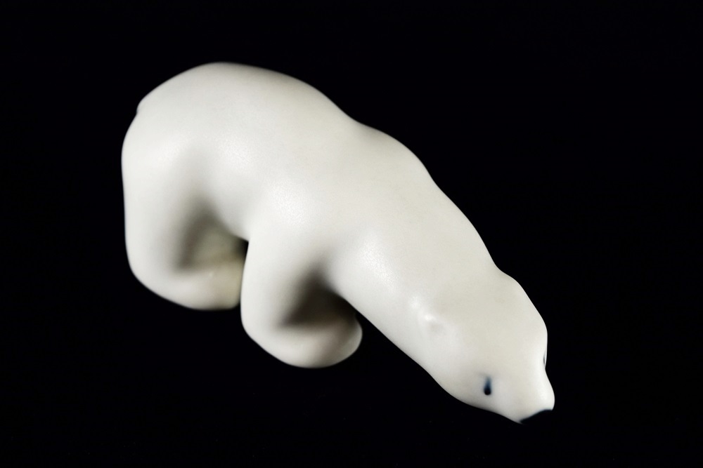 An "Arabia" Polar Bear Figure, Designed in Finland by R. Lindh