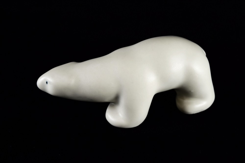 An "Arabia" Polar Bear Figure, Designed in Finland by R. Lindh