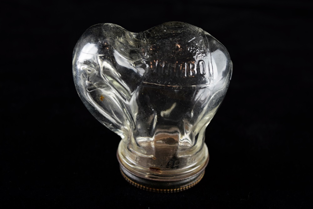 A Darling Antique "Jumbo" Peanut Butter Jar Bank Plus Others