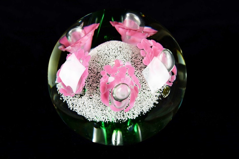 A Collection of Glass Paperweights