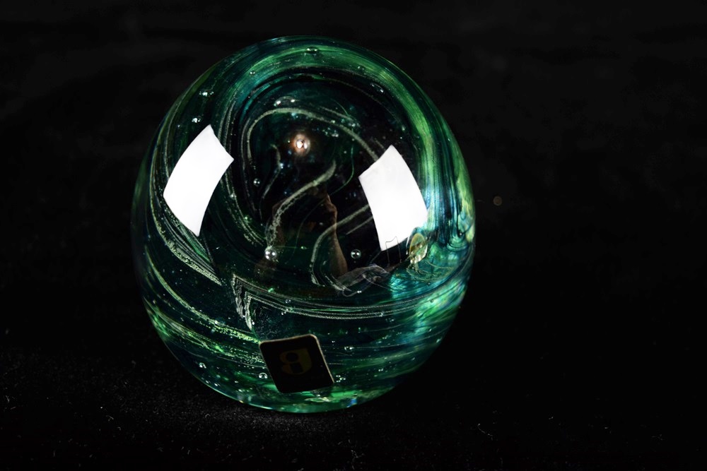 A Collection of Glass Paperweights