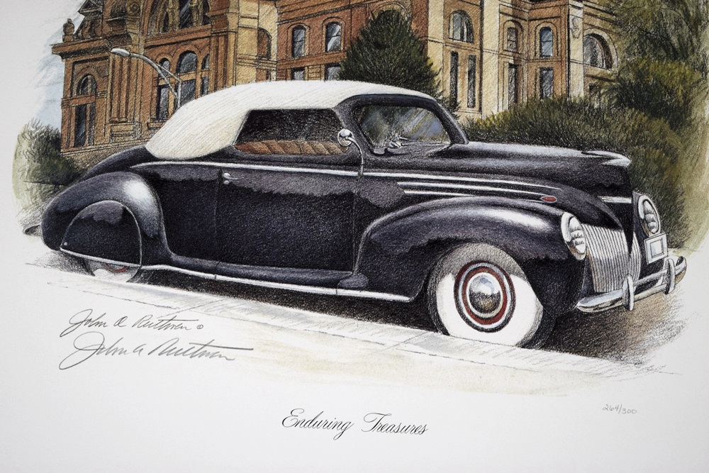 "Enduring Treasures" Signed and Numbered Litho by John Ruthven