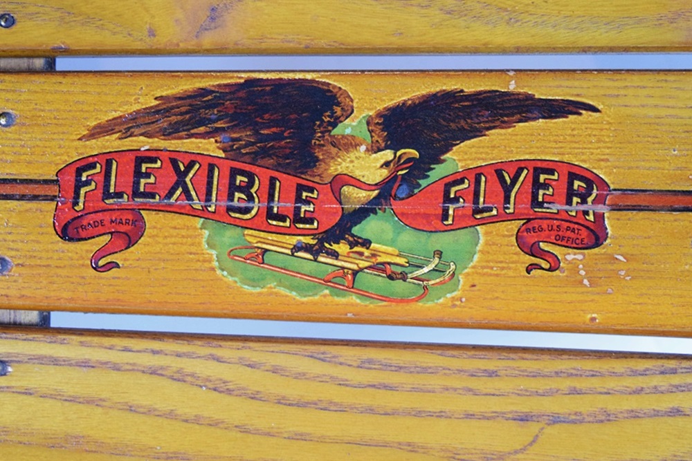 Very Rare 1939 Airline Junior Flexible Flyer Sled, Never Used