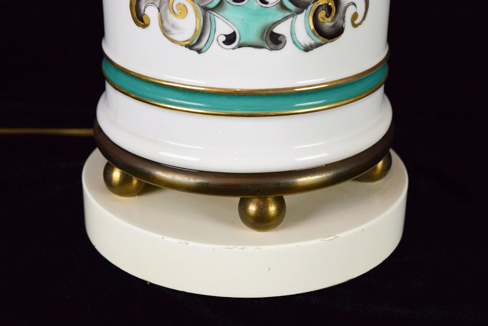 A French Apothecary Jar Table Lamp