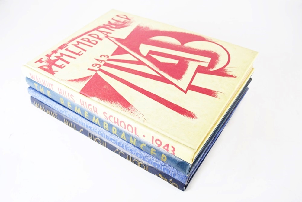"The Remembrancer", Walnut Hills Yearbooks Dated 1943 - 1946
