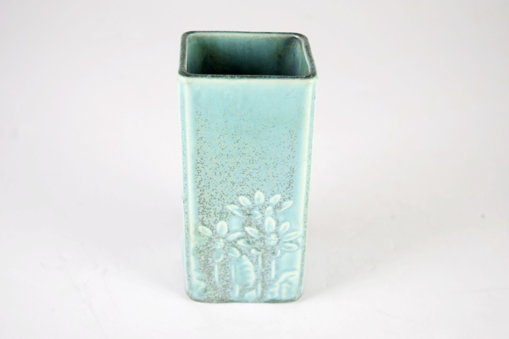 A Darling Rookwood Vase, Number 6434, in Turquoise Glaze