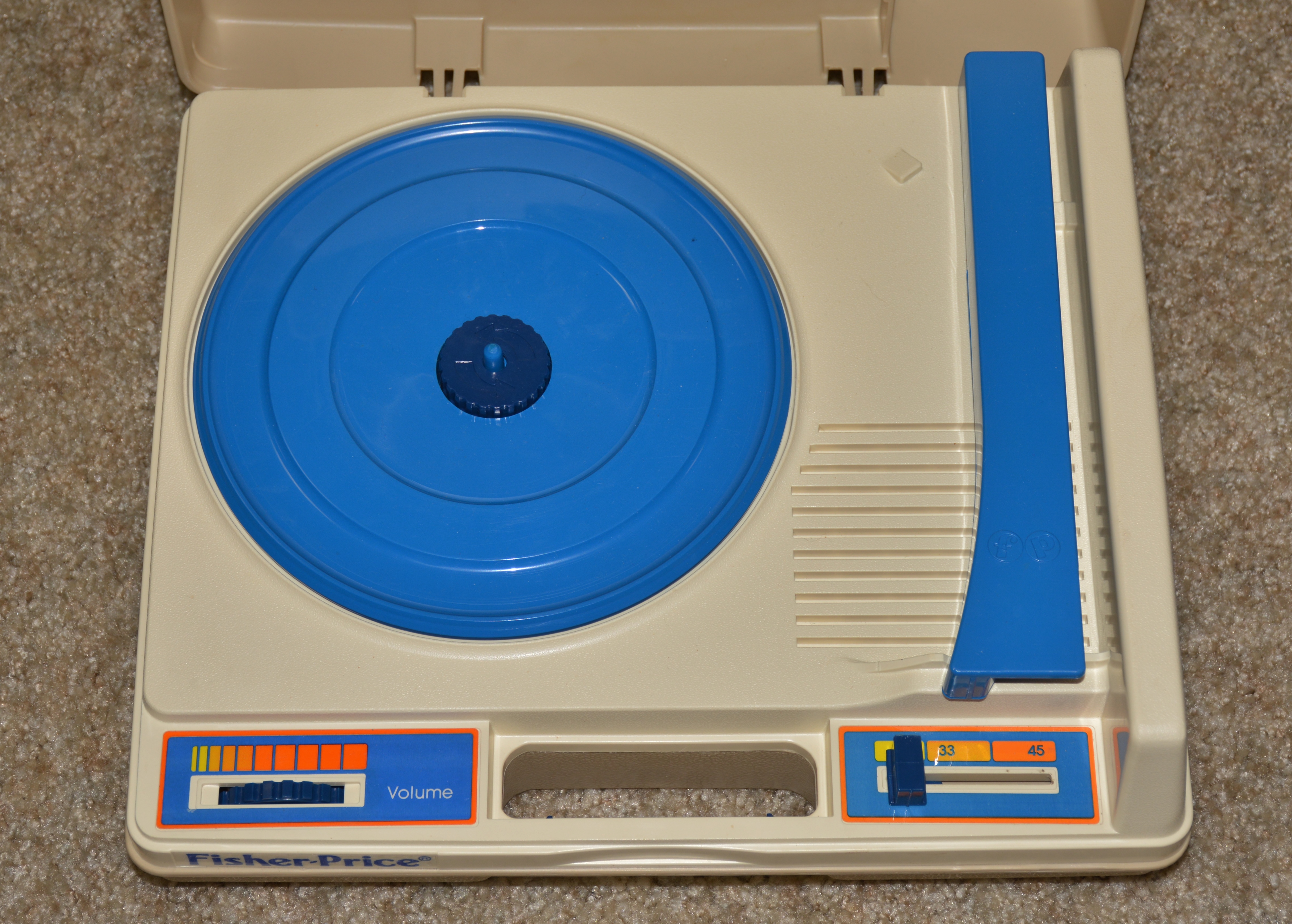 Vintage 1978 Fisher Price Record Player