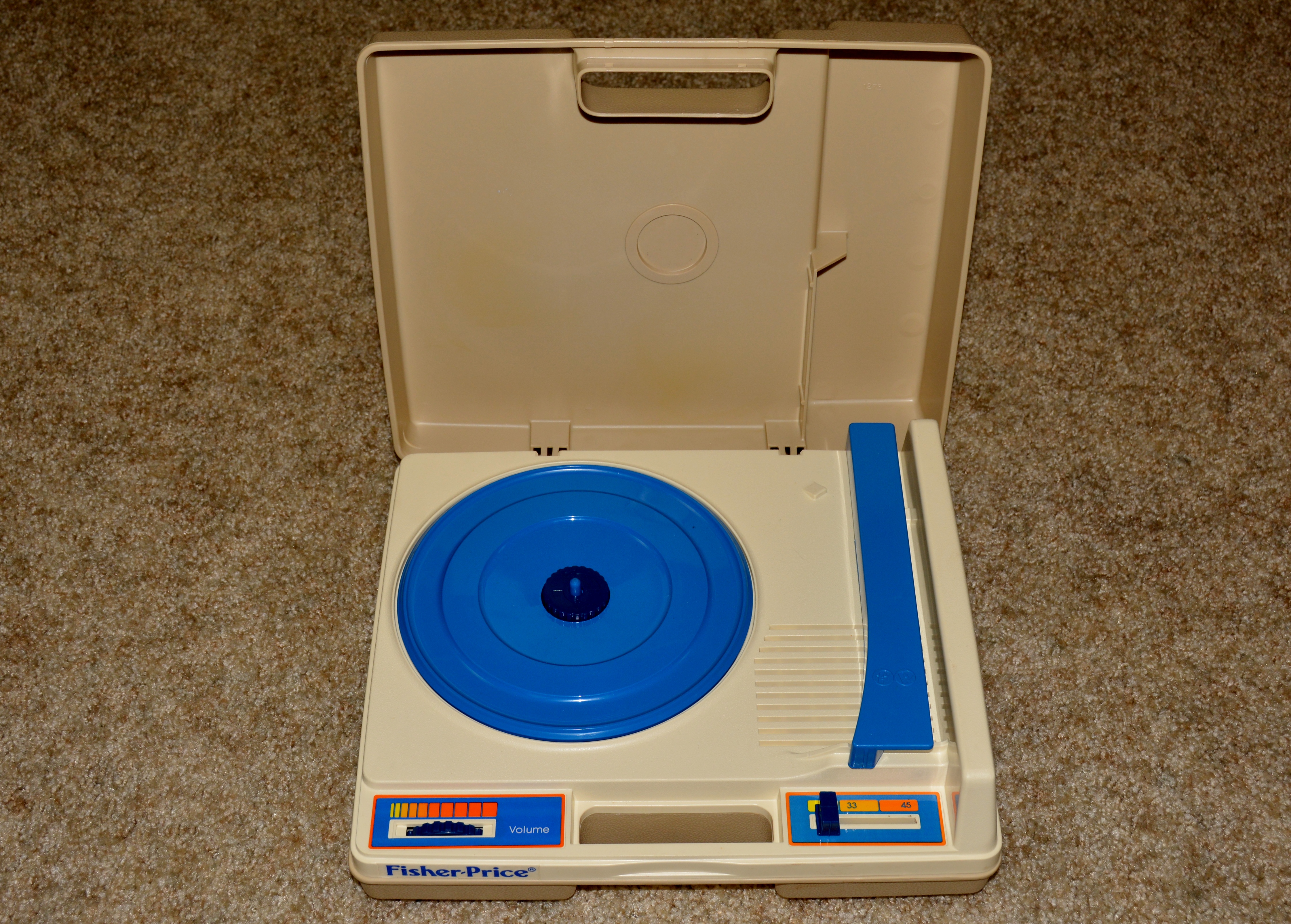 Vintage 1978 Fisher Price Record Player