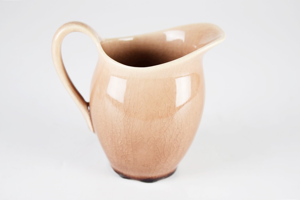 A Rookwood Cream and Sugar Set in Soft Brown Glaze, 1945