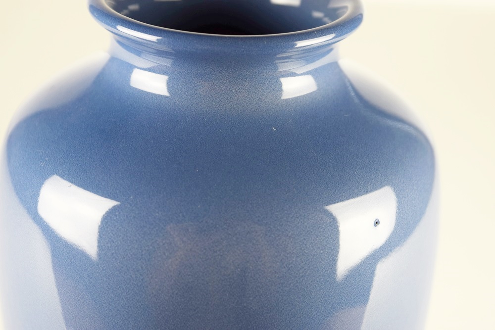 A Rookwood Commemorative Vase in Blue Glossy Glaze, 1956