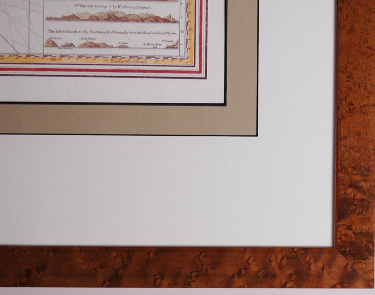 Map of the Caribbean Art Print