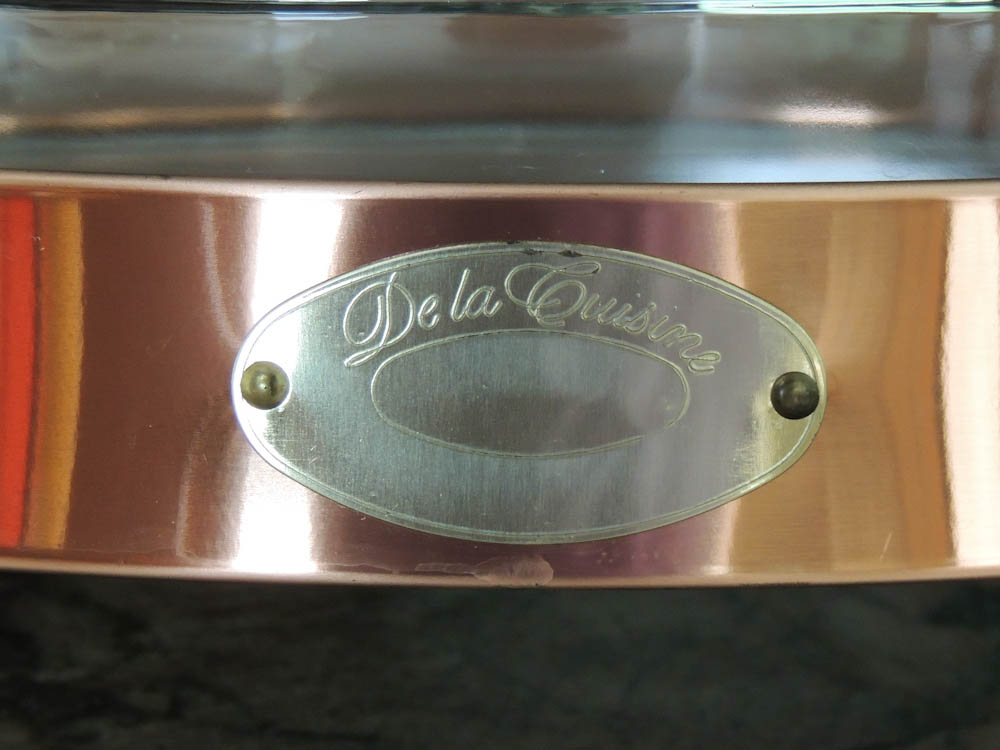 De La Cuisine Copper Chafing Dish Set