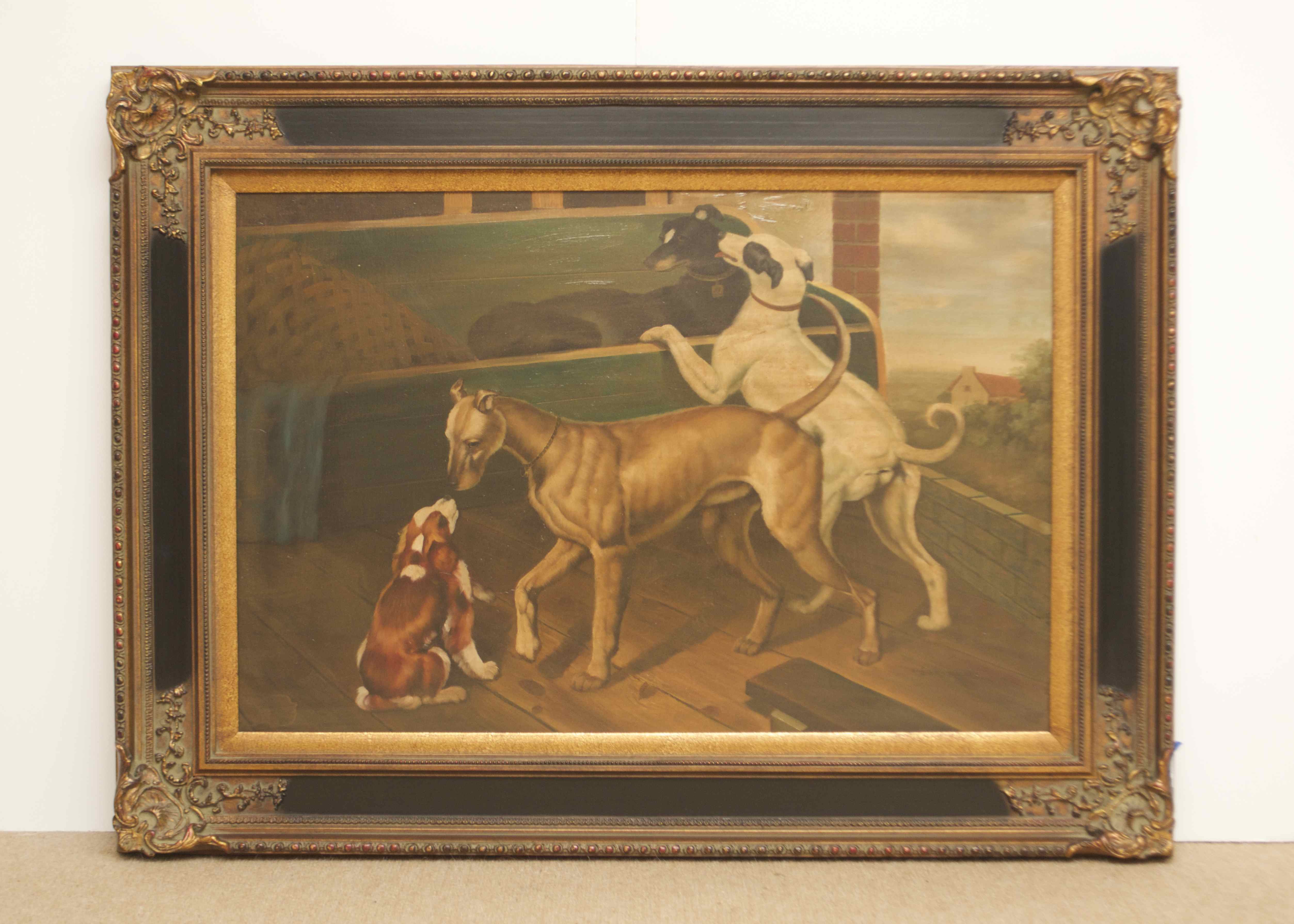 Painting by Henry Roland Oil on Canvas