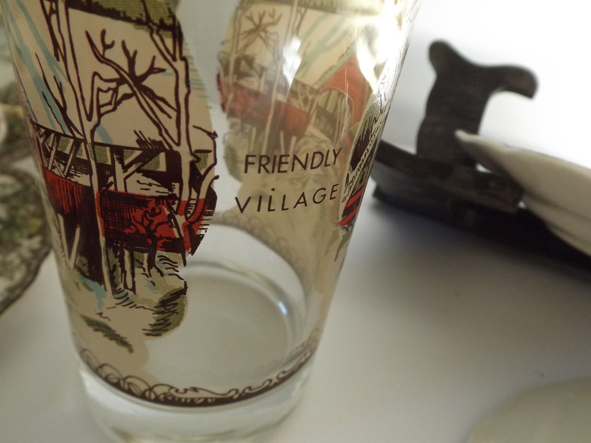 English Johnson Brothers 'Friendly Village' China Set