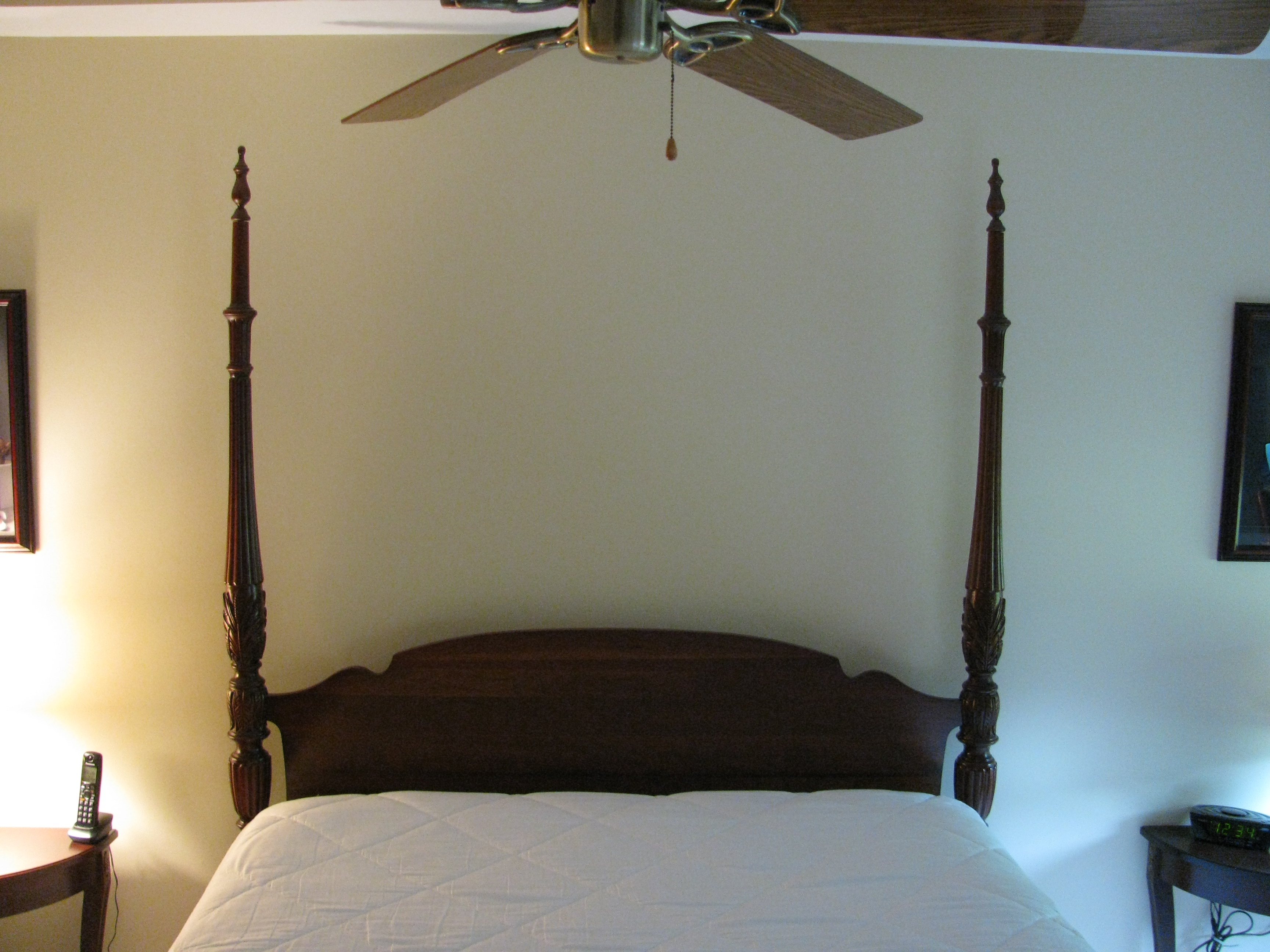 Pennsylvania House Chippendale Style Four Post Canopy Queen Bed
