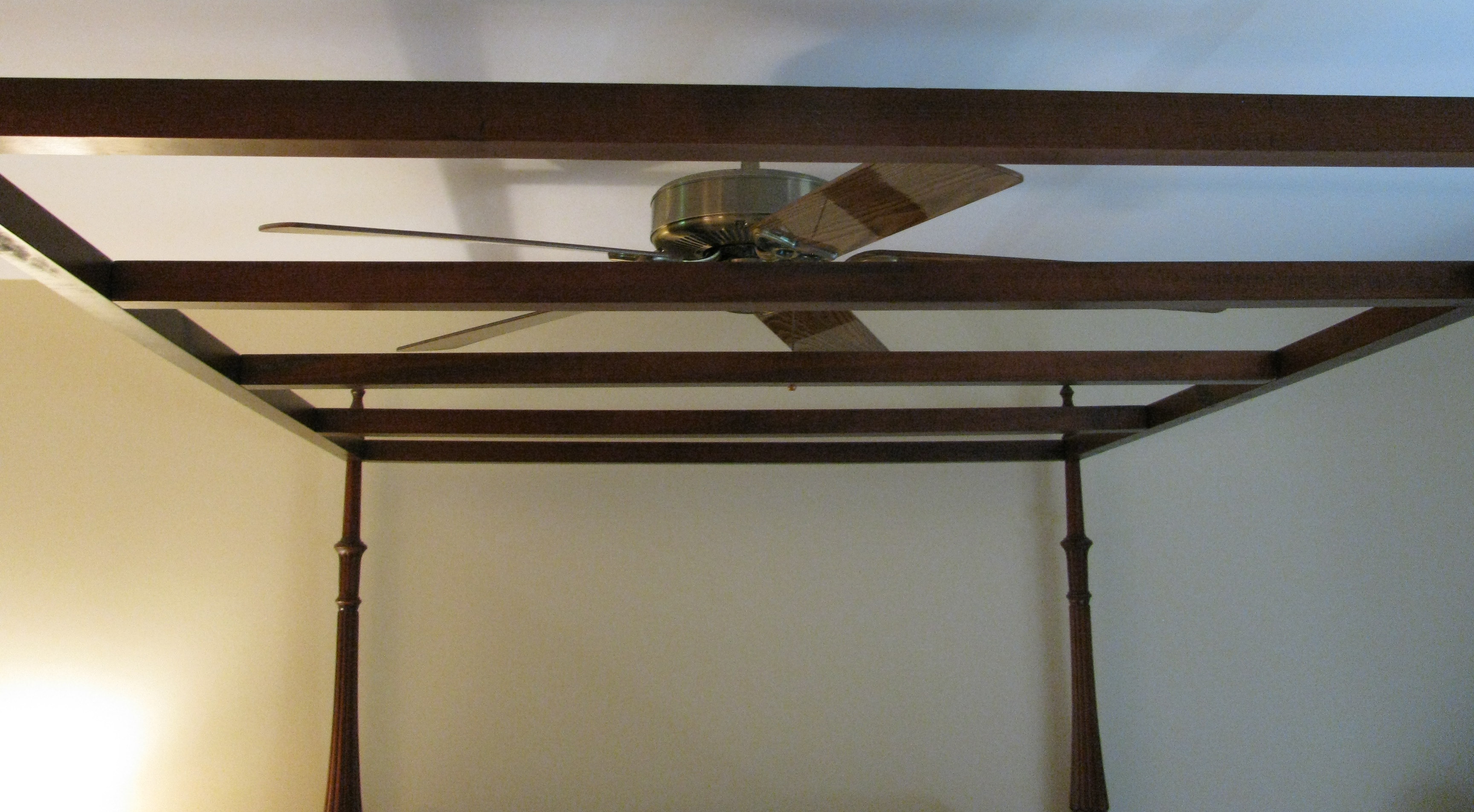 Pennsylvania House Chippendale Style Four Post Canopy Queen Bed