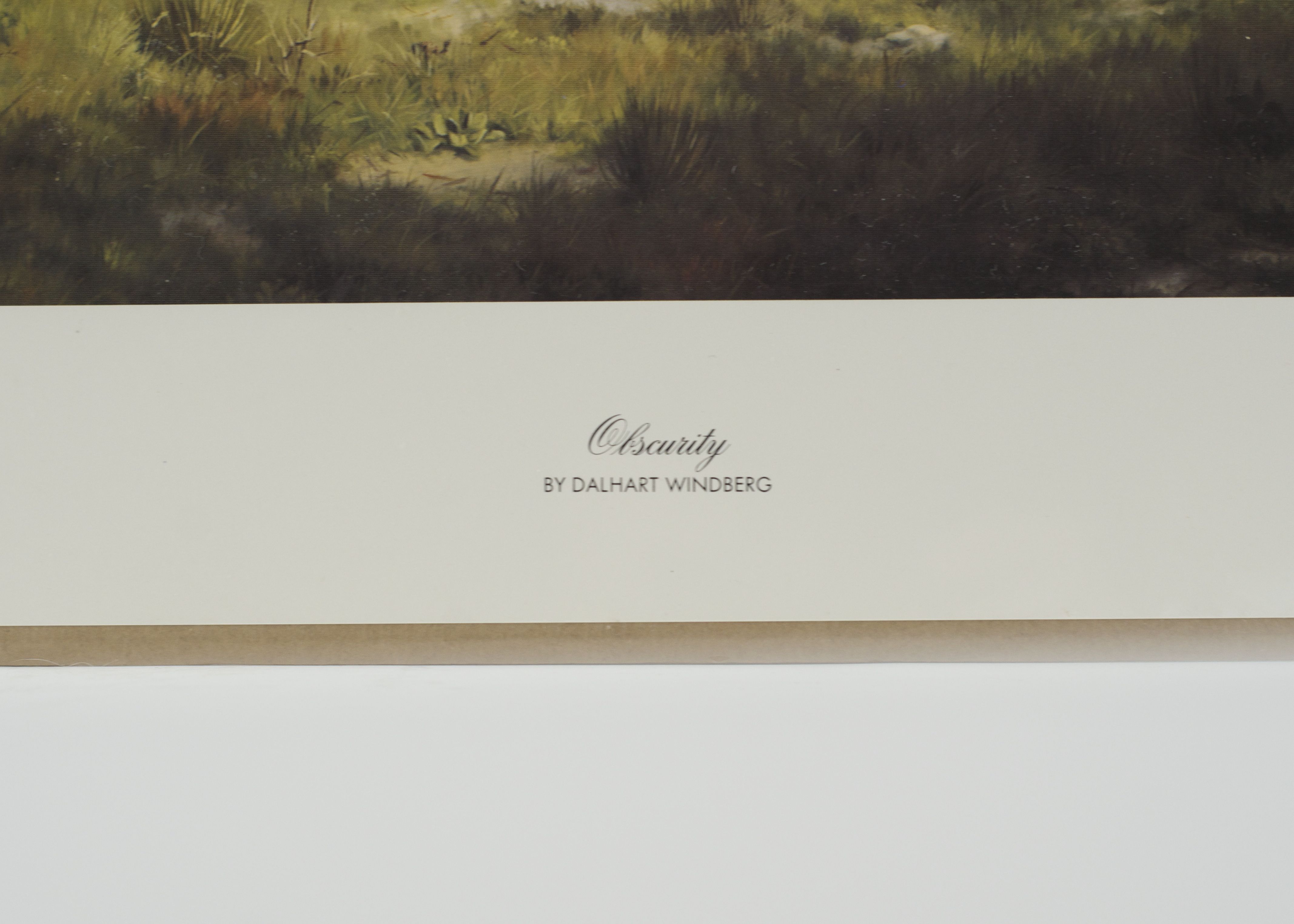 "Memorable Springtide" and "Obscurity" Prints by Dalhart Windberg