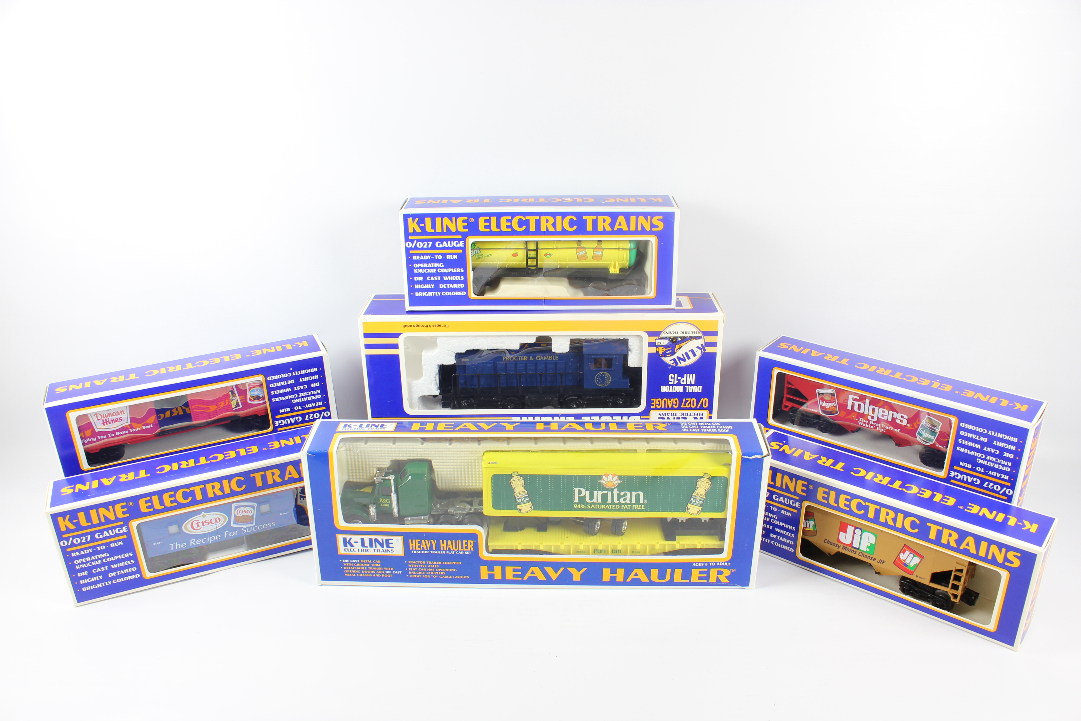1990 Limited Edition Proctor & Gamble K-Line Electric Train Set 