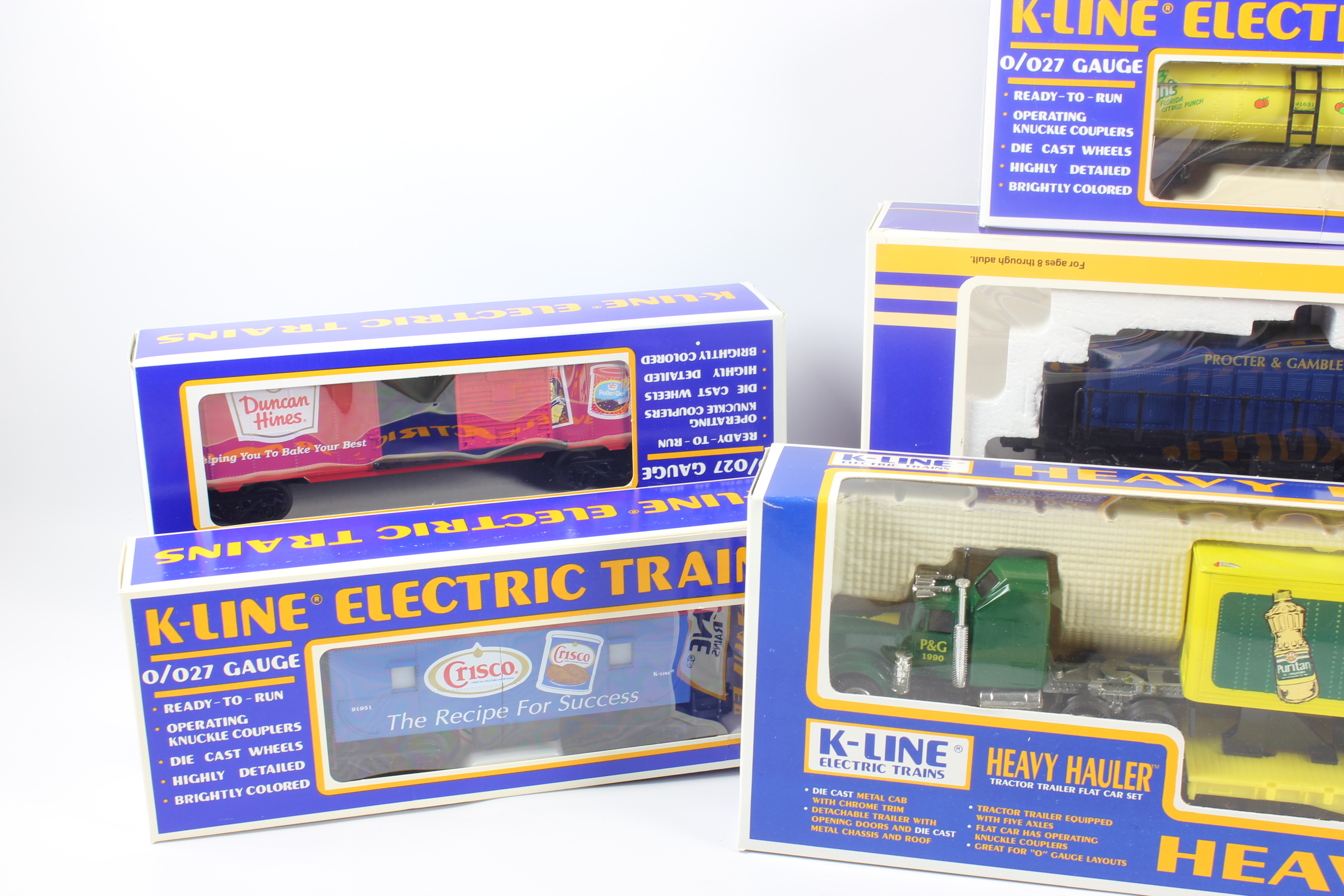 1990 Limited Edition Proctor & Gamble K-Line Electric Train Set 