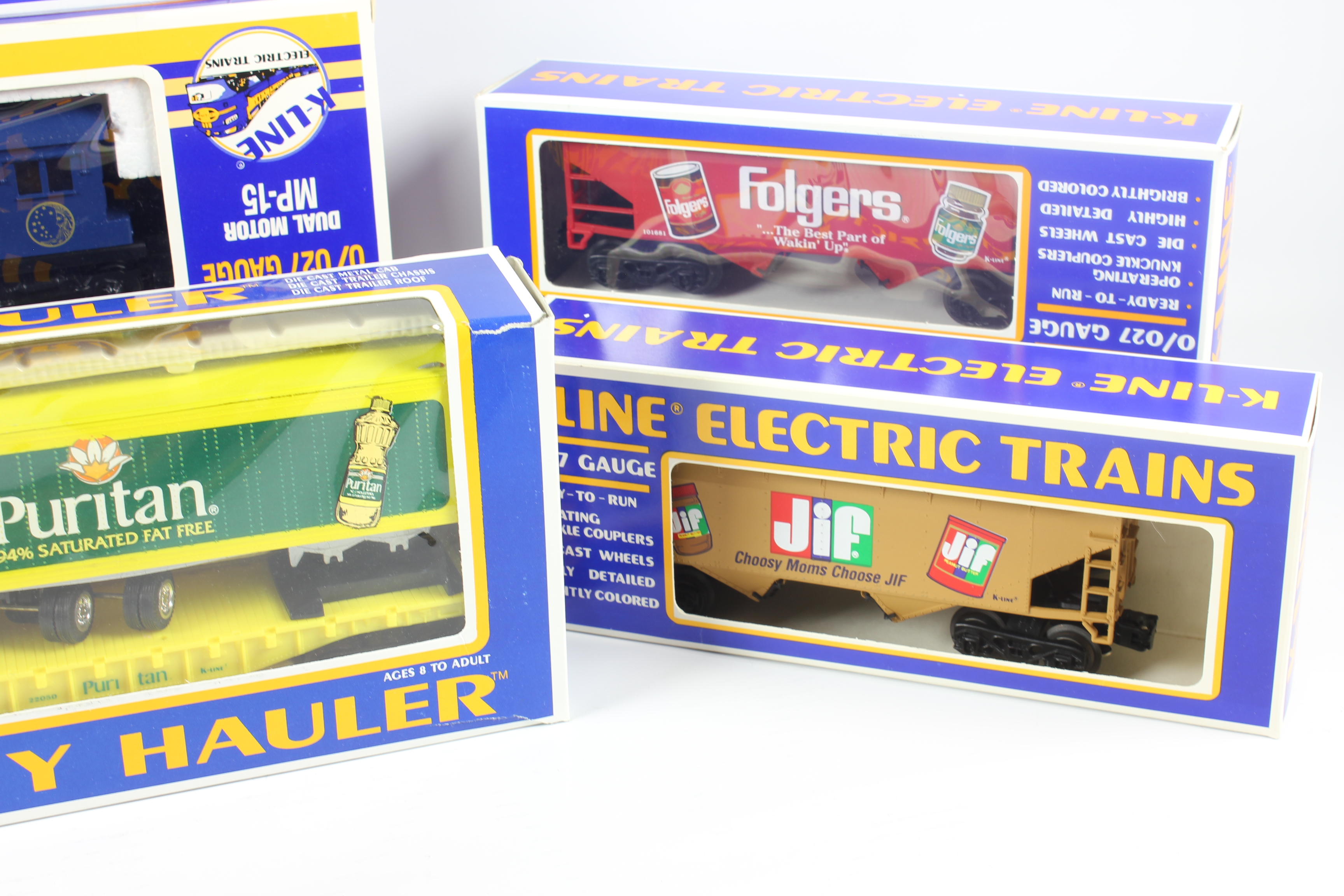 1990 Limited Edition Proctor & Gamble K-Line Electric Train Set 