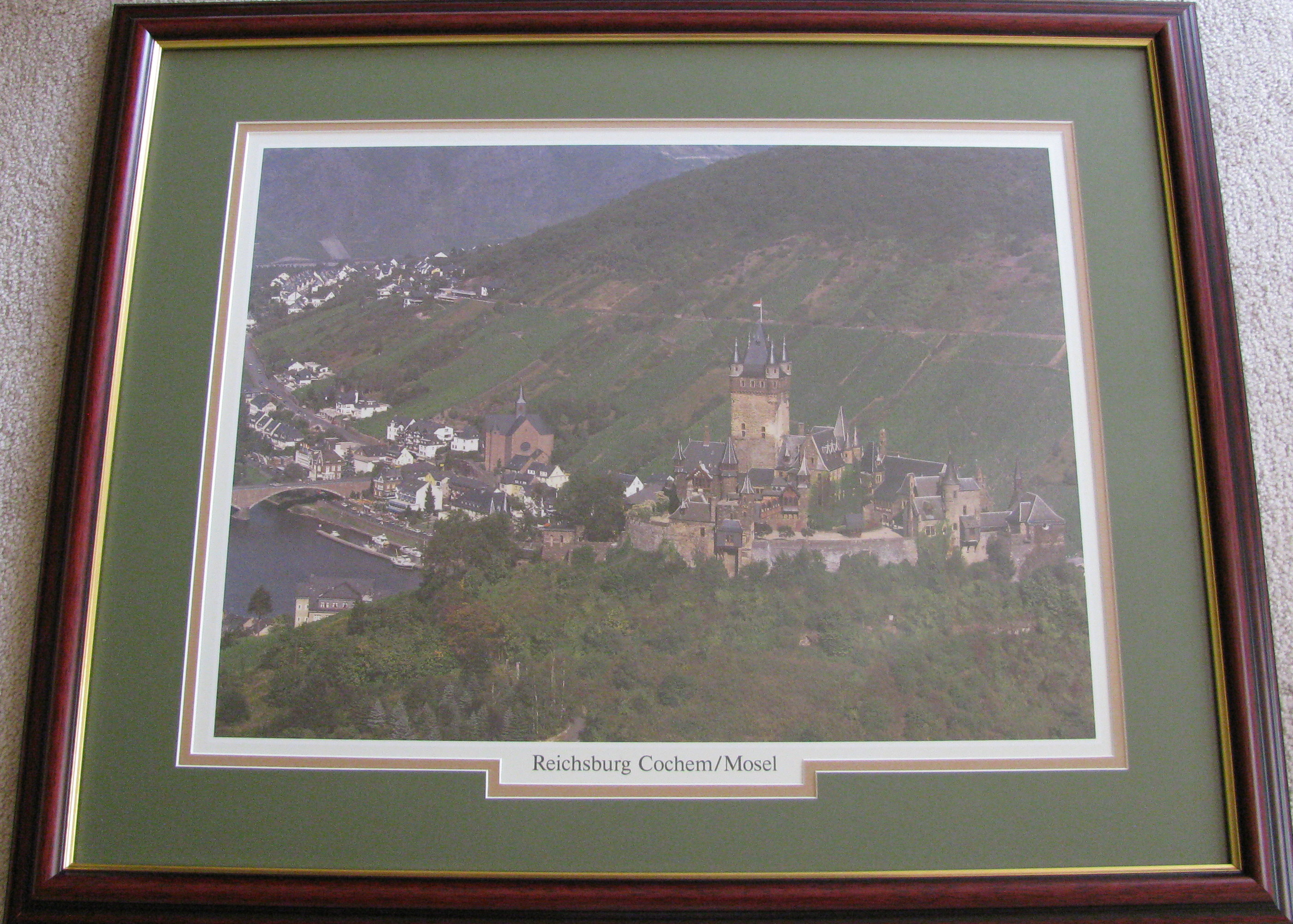 Reichsburg Cochem, Mosel Germany Framed Print of a Photograph
