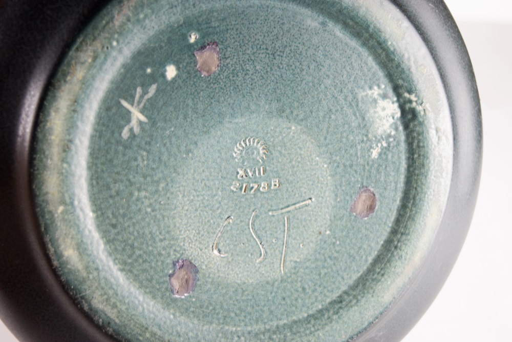 A Large Shallow Rookwood Bowl by Charles Todd, Circa 1917