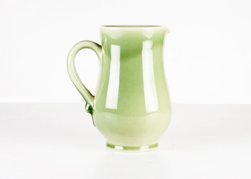 An Apple Green Glazed Rookwood Pitcher #6757, Dated 1949