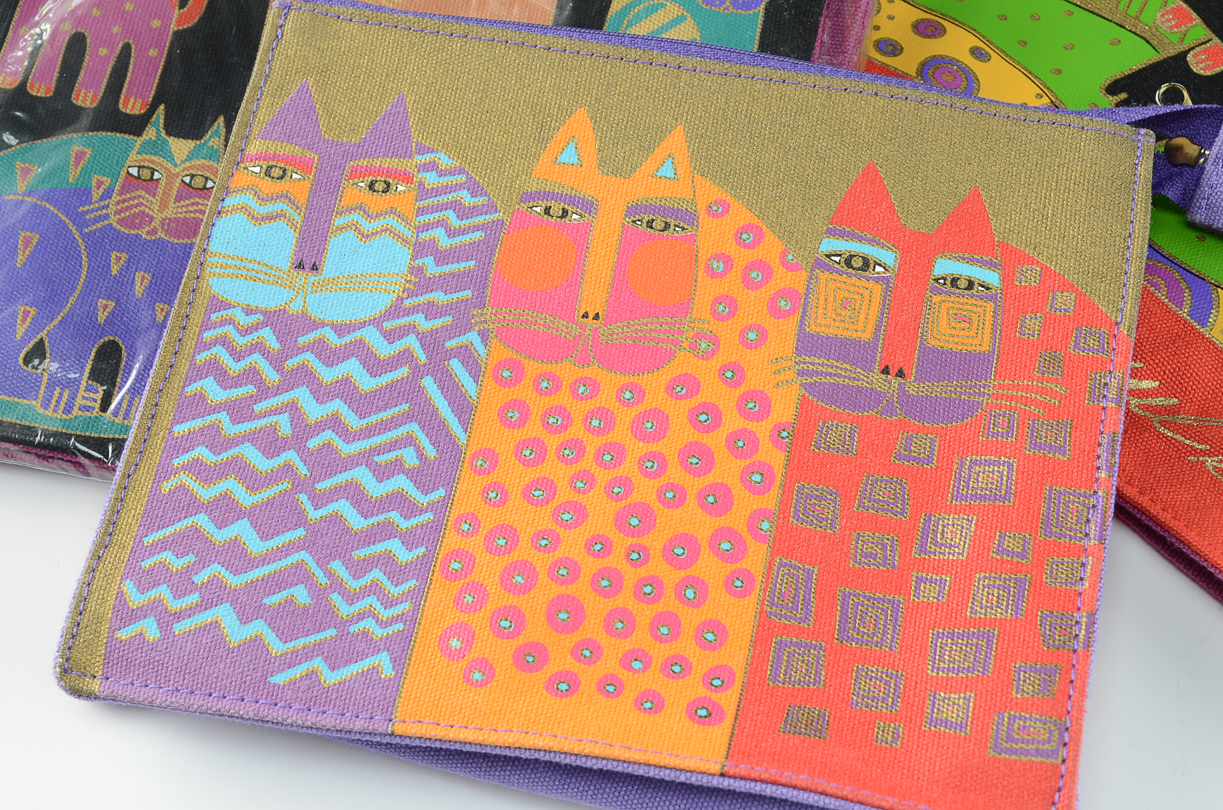Collection of Laurel Burch of San Francisco Bags