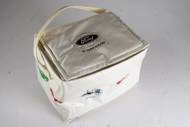 Two Boxes Filled with Ford Novelties