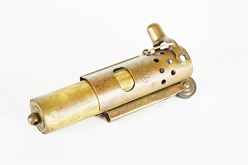 An Antique Brass Trench Lighter, Circa 1920-30, Made in Austria