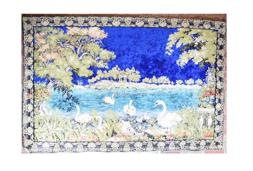 Three Vintage Italian Textile Wall Hangings