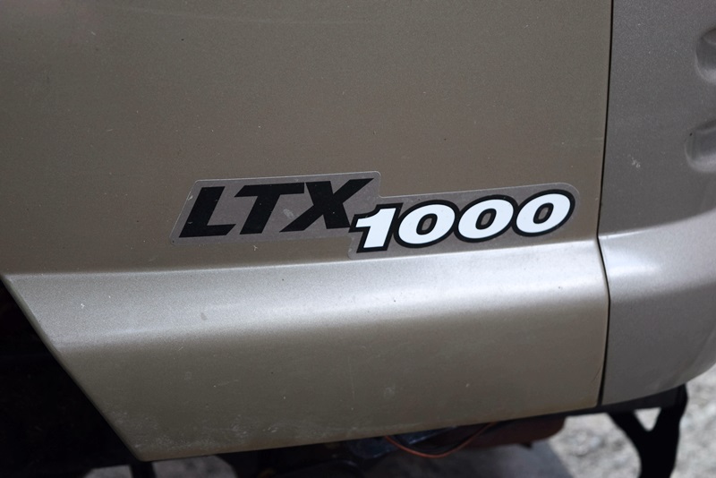 A Craftsman LTX 1000 Riding Mower